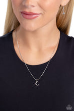 Load image into Gallery viewer, Seize the Initial - Silver - C Necklace
