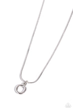 Load image into Gallery viewer, Seize the Initial - Silver - O Necklace
