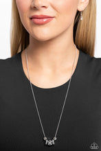 Load image into Gallery viewer, Rolling the Dice - White (Dice Pendant) Necklace
