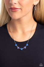 Load image into Gallery viewer, ECLECTIC Heart - Blue (Heart) Necklace
