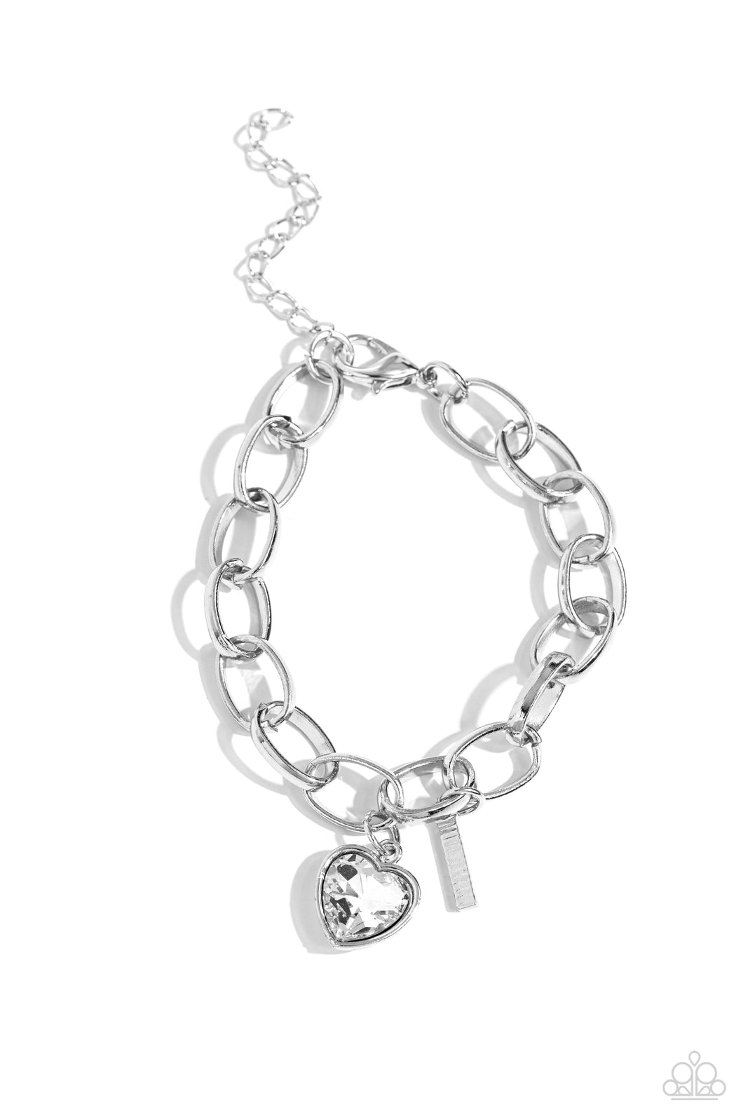 Guess Now Its INITIAL - White - I Bracelet