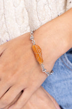 Load image into Gallery viewer, Whimsically Wrapped - Orange Bracelet
