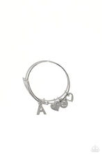 Load image into Gallery viewer, Making It INITIAL - Silver - A Bracelet
