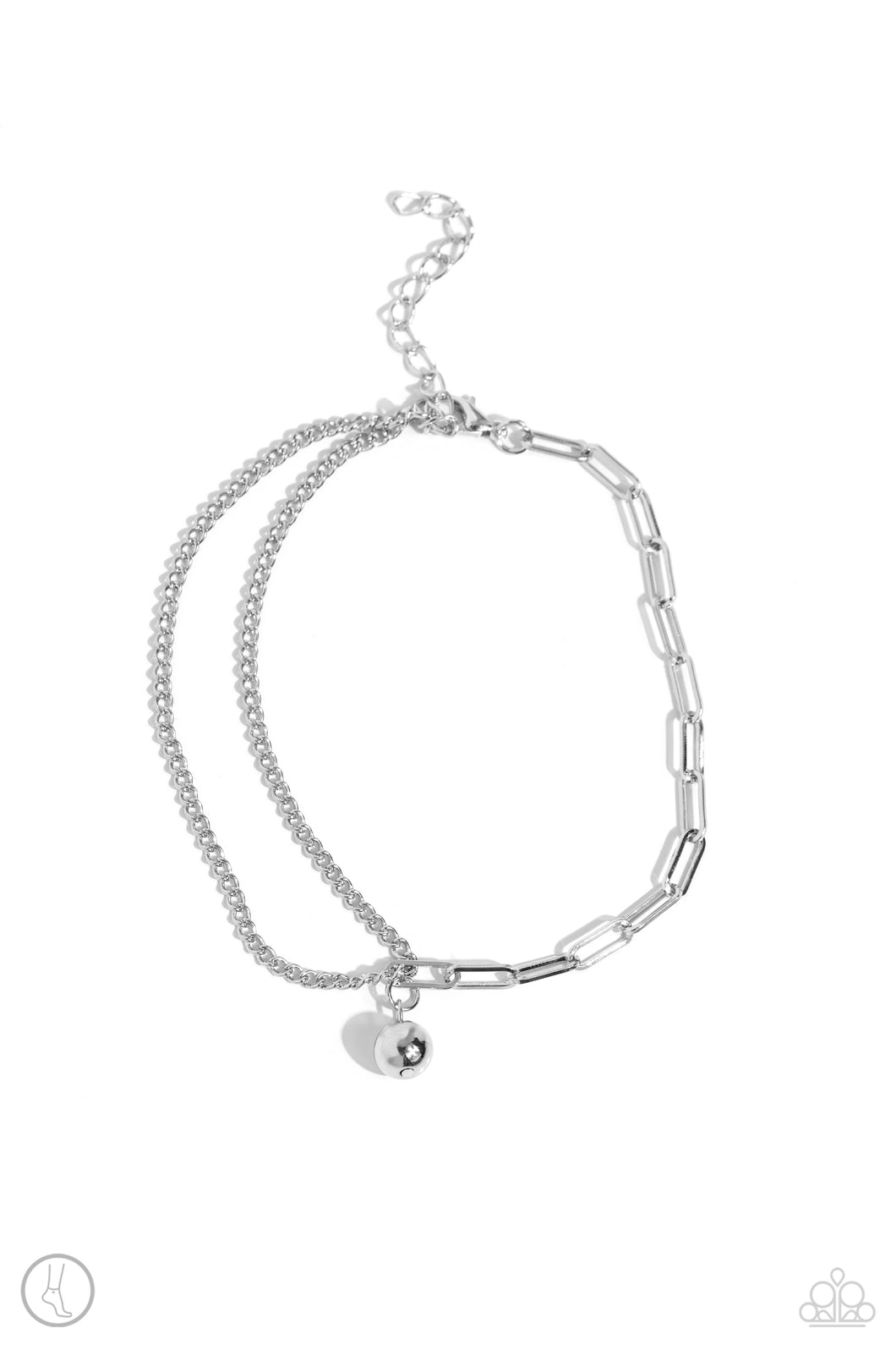 Solo Sojourn - Silver Anklet