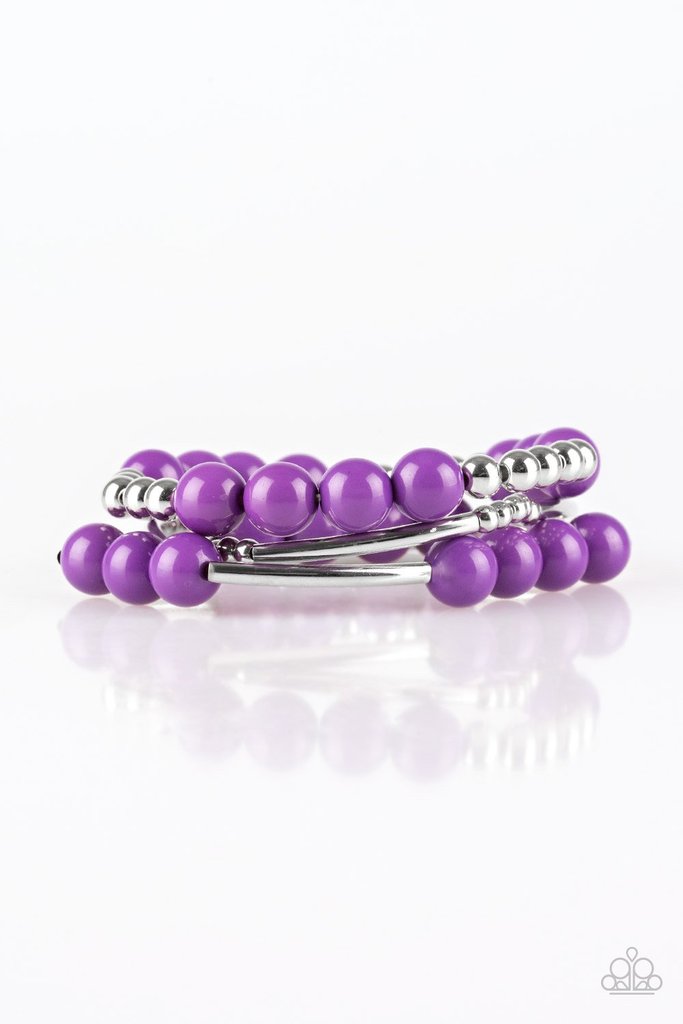 New Adventures Purple Bracelet freeshipping - JewLz4u Gemstone Gallery