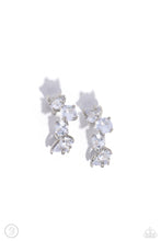 Load image into Gallery viewer, Breathtaking Blend - White (Gem) Cuff Earring
