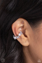 Load image into Gallery viewer, Breathtaking Blend - White (Gem) Cuff Earring

