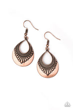 Load image into Gallery viewer, Totally Terrestrial Copper Earrings freeshipping - JewLz4u Gemstone Gallery
