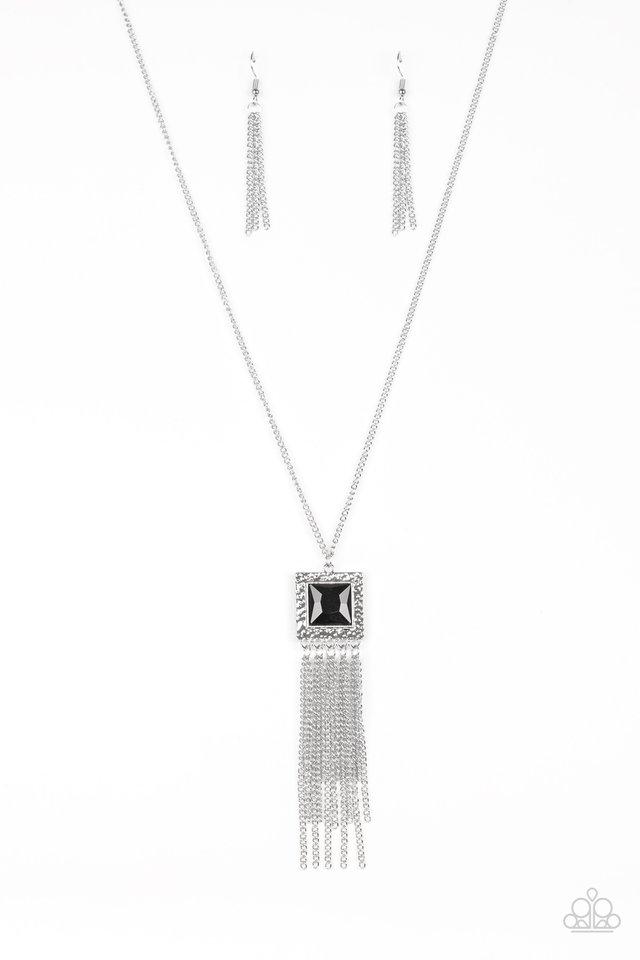 Shimmer Sensei - Black Necklace freeshipping - JewLz4u Gemstone Gallery
