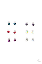 Load image into Gallery viewer, Starlet Shimmer Heart Over Gem Earring freeshipping - JewLz4u Gemstone Gallery
