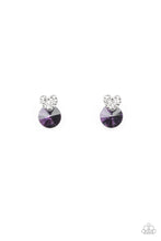 Load image into Gallery viewer, Starlet Shimmer Heart Over Gem Earring freeshipping - JewLz4u Gemstone Gallery
