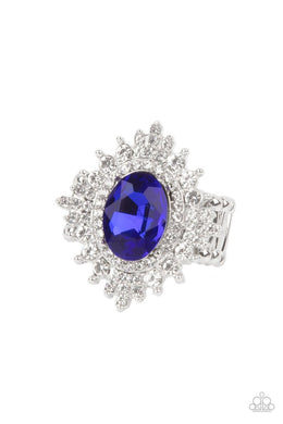 Five-Star Stunner - Blue Ring freeshipping - JewLz4u Gemstone Gallery