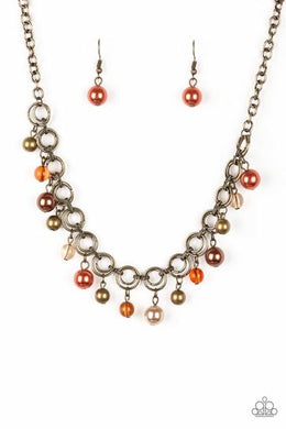 Fiercely Fancy - Multi Necklace freeshipping - JewLz4u Gemstone Gallery