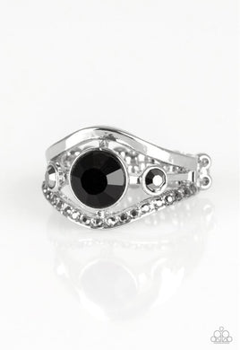 Rich with Richness Black Ring freeshipping - JewLz4u Gemstone Gallery