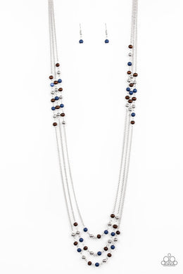 Seasonal Sensation - Blue Necklace freeshipping - JewLz4u Gemstone Gallery