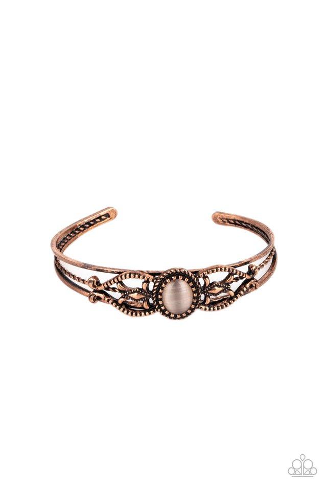 Wait and SEER - Copper Bracelet freeshipping - JewLz4u Gemstone Gallery