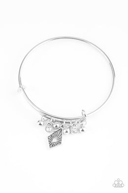 Treasure Charms White Bracelet freeshipping - JewLz4u Gemstone Gallery