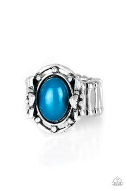 Color Me Confident Blue Ring freeshipping - JewLz4u Gemstone Gallery