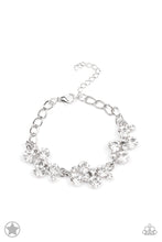 Load image into Gallery viewer, Old Hollywood - White (Rhinestone) Bracelet

