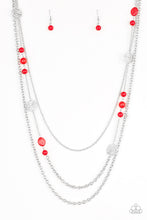 Load image into Gallery viewer, Pretty Pop-tastic - Red Necklace freeshipping - JewLz4u Gemstone Gallery
