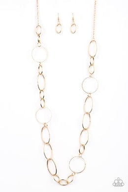 Perfect MISMATCH - Gold Necklace freeshipping - JewLz4u Gemstone Gallery