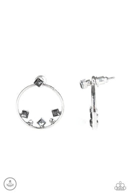 Top-Notch Twinkle Silver Earring freeshipping - JewLz4u Gemstone Gallery