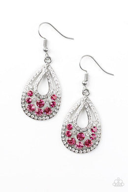 Sparkling Stardom Pink Earring freeshipping - JewLz4u Gemstone Gallery