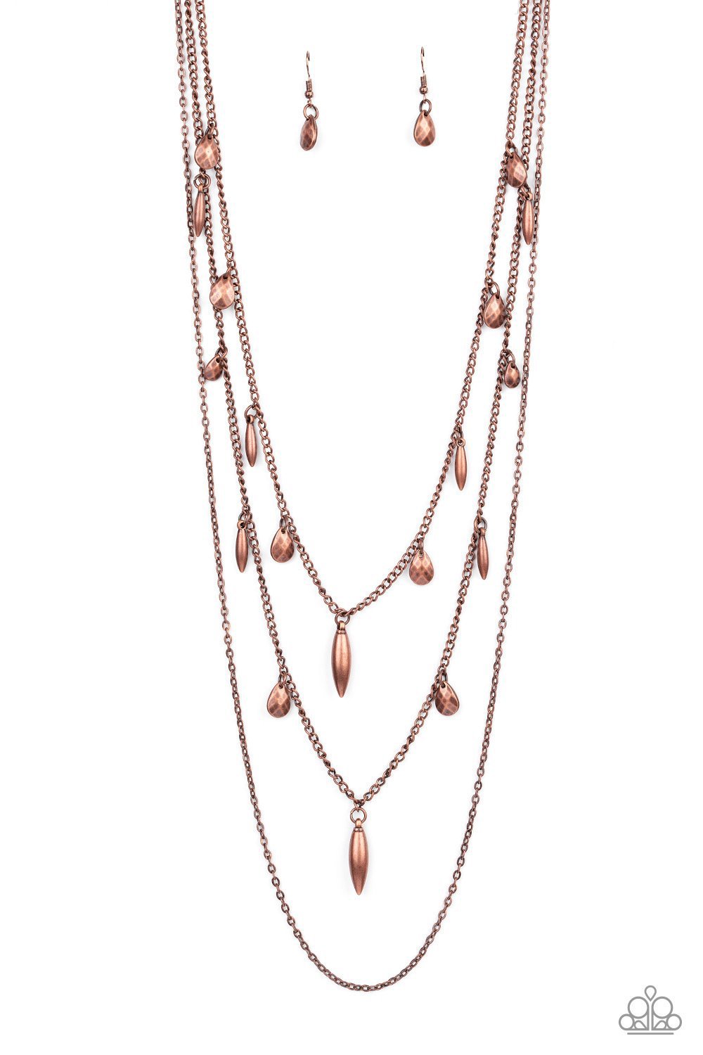 Bravo Bravado - Copper Necklace freeshipping - JewLz4u Gemstone Gallery