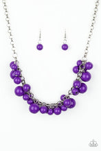 Load image into Gallery viewer, Walk This BROADWAY Purple Necklace freeshipping - JewLz4u Gemstone Gallery
