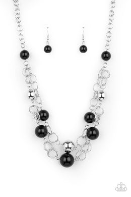 New Age Knockout - Black Necklace freeshipping - JewLz4u Gemstone Gallery