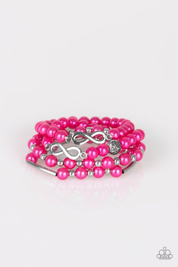 Limitless Luxury - Pink Bracelet freeshipping - JewLz4u Gemstone Gallery