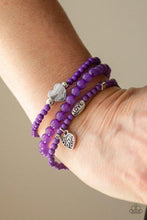 Load image into Gallery viewer, Really Romantic - Purple Bracelet freeshipping - JewLz4u Gemstone Gallery
