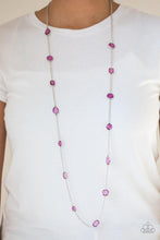 Load image into Gallery viewer, Glassy Glamorous Purple Necklace freeshipping - JewLz4u Gemstone Gallery
