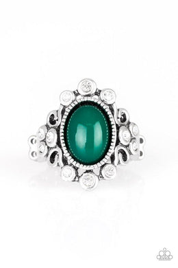 Noticeably Notable Green Ring freeshipping - JewLz4u Gemstone Gallery