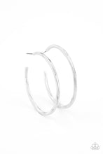 Load image into Gallery viewer, Spitfire Silver Hoop Earring freeshipping - JewLz4u Gemstone Gallery
