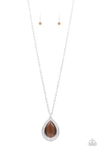 Load image into Gallery viewer, You Dropped This Brown Necklace freeshipping - JewLz4u Gemstone Gallery
