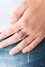 Load image into Gallery viewer, All The Worlds A STAGECOACH Orange Ring freeshipping - JewLz4u Gemstone Gallery
