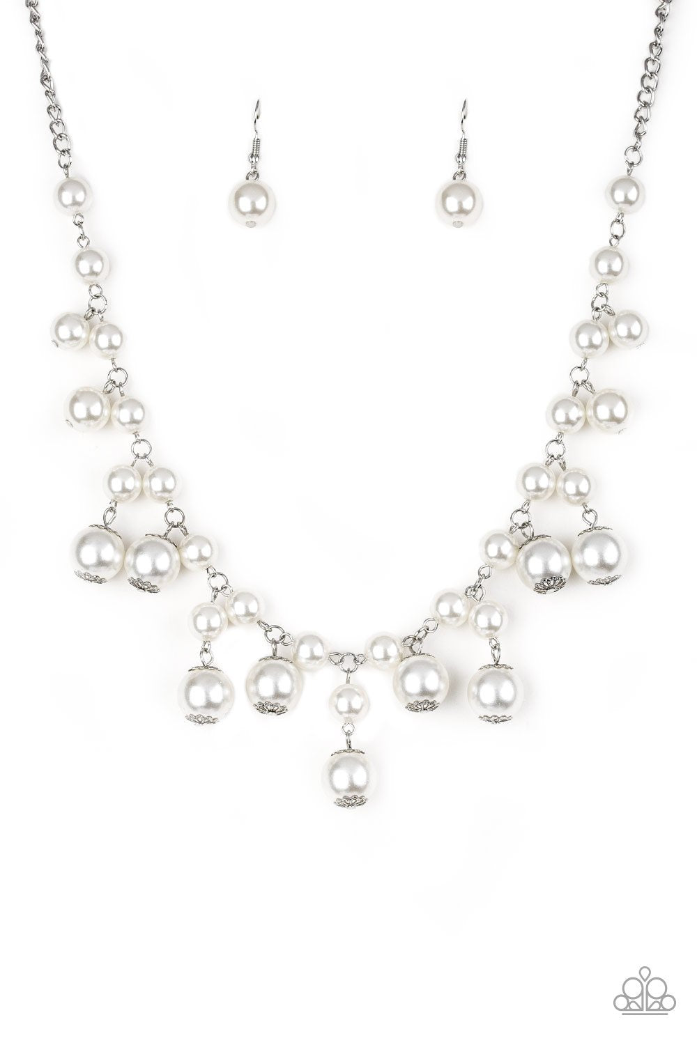 Soon To Be Mrs. White (Pearls) Necklace freeshipping - JewLz4u Gemstone Gallery