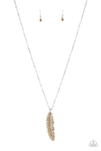 Load image into Gallery viewer, Soaring High - Brown Necklace freeshipping - JewLz4u Gemstone Gallery
