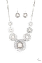 Load image into Gallery viewer, Tiger Trap - White Necklace freeshipping - JewLz4u Gemstone Gallery
