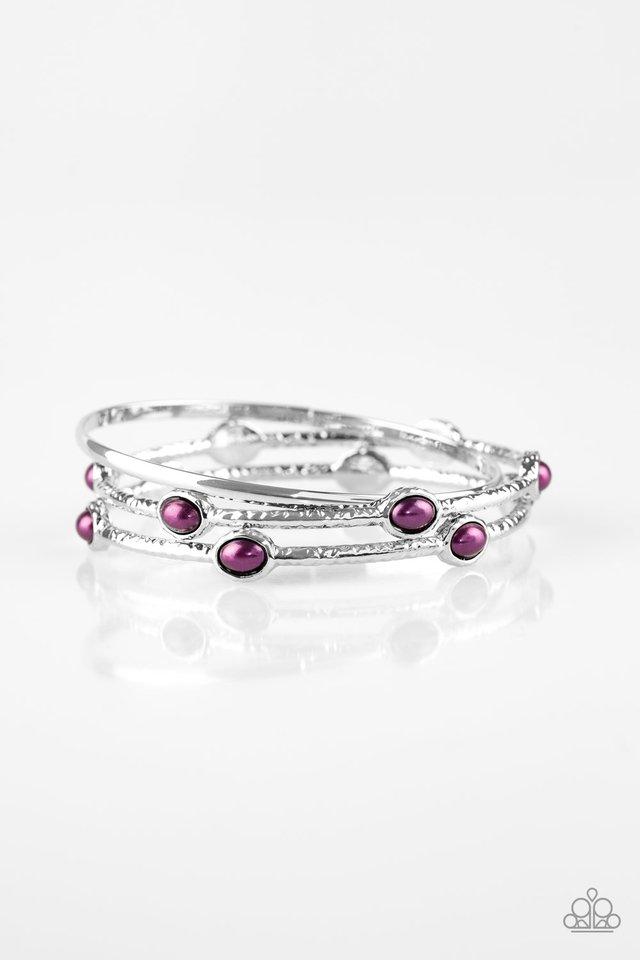 Bangle Belle - Purple Bracelet freeshipping - JewLz4u Gemstone Gallery