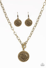 Load image into Gallery viewer, Beautifully Belle Brass Necklace freeshipping - JewLz4u Gemstone Gallery
