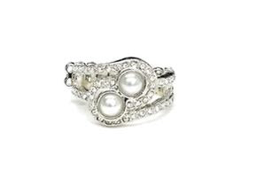 Collect Up Front Silver Ring freeshipping - JewLz4u Gemstone Gallery