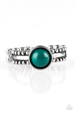 TREK and  Field - Green Ring freeshipping - JewLz4u Gemstone Gallery