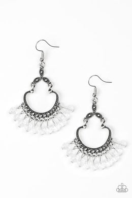 Babe Alert White Earring freeshipping - JewLz4u Gemstone Gallery