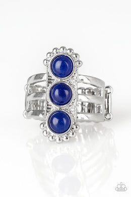 Rio Trio Blue Ring freeshipping - JewLz4u Gemstone Gallery