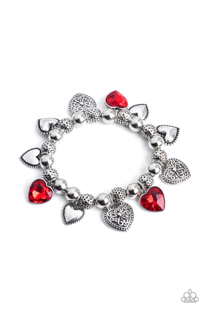 Charming Crush - Red Bracelet (LOP-0123)