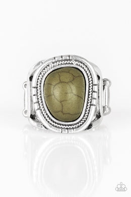 Out On The Range - Green Ring freeshipping - JewLz4u Gemstone Gallery