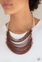 Load image into Gallery viewer, CATWALK Queen - Copper Necklace freeshipping - JewLz4u Gemstone Gallery
