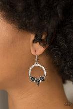 Load image into Gallery viewer, On the Uptrend Black Earring freeshipping - JewLz4u Gemstone Gallery
